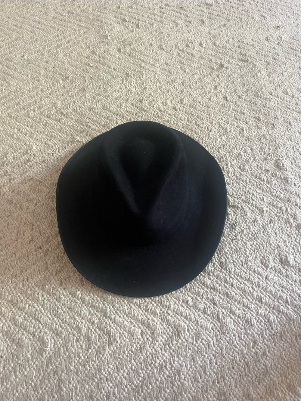 Stetson Black Felt Fedora Hat